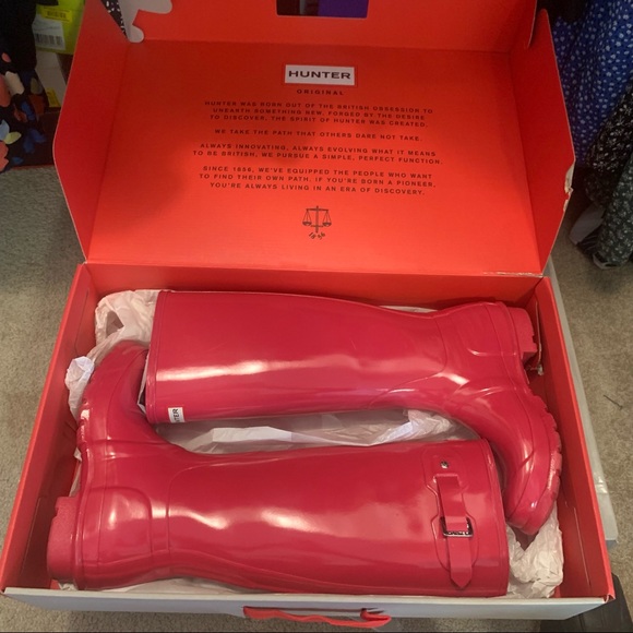 Hunter Tall Wellington boots - Picture 1 of 7